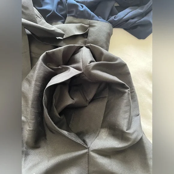 ADRIANNA PAPELL | Bateau Neck Two-Tone Short Dress, Size 6 - Picture 9 of 10